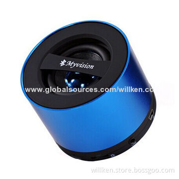 Small Bluetooth Speaker with Elegant Gift Box, Supports Mobile Phone Handsfree Function, TF